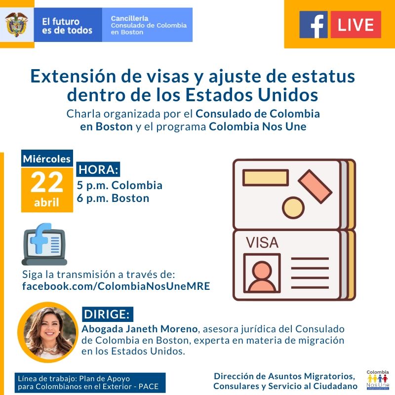 Attorney Moreno Appeared on Colombia Nos Une
